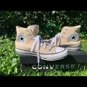 Converse High Tops.